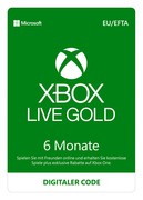 Microsoft Xbox Live Gold 6 Monate
