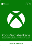 Microsoft Xbox-Guthabenkarte 80€