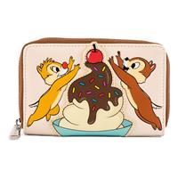Loungefly Disney by  Wallet Chip and Dale Cherry On Top