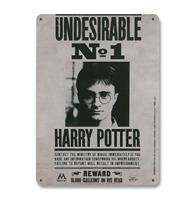Logoshirt Harry Potter Tin Sign Undesirable No. 1 15 x 21 cm