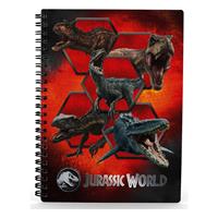 SD Toys Jurassic World Notebook with 3D-Effect Carnivorous