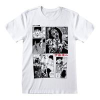 Heroes Inc Junji Ito T-Shirt Comic Strip Size M