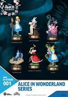 Beast Kingdom Toys Alice in Wonderland Mini Diorama Stage Statues 6-pack 10 cm