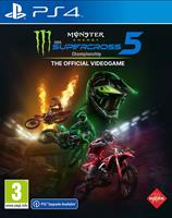 Milestone Monster Energy Supercross 5: The Official Videogame - Sony PlayStation 4 - Racing