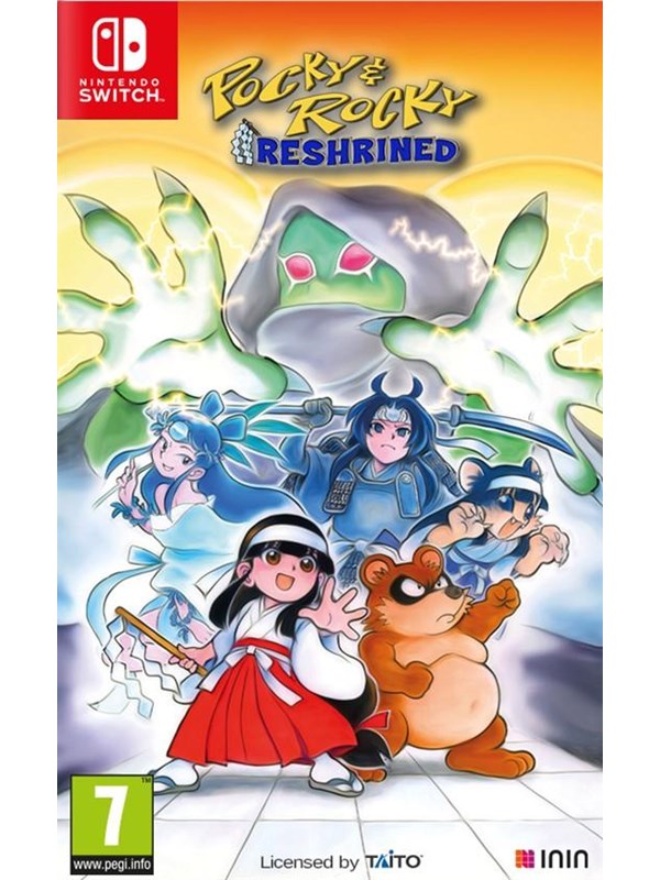 ININ Games Pocky & Rocky Reshrined: Pocky & Rocky herboren - Nintendo Switch - Action
