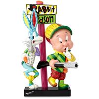 Disney Britto Collection Looney Tunes Britto Elmer and Bugs Bunny Figurine