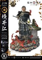 Prime 1 Studio Ghost of Tsushima Statue 1/4 Sakai Clan Armor Deluxe Bonus Version 60 cm