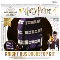Thumbs Up! Harry Potter - Knit Craft Set Knight Bus Doorstop Kit
