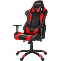 PKline Knight Paracon Gaming Gamer Stuhl Nackenkissen Lendenstütze rot Büro Sessel