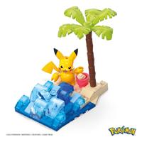 Mattel Pokémon Mega Construx Construction Set Pikachu's Beach Splash