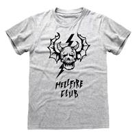 Heroes Inc Stranger Things T-Shirt Hellfire Skull