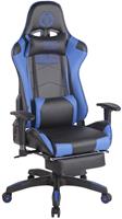 KantoormeubelenPlus Bureaustoel Exec Nitro Gaming Office Chair Z/Blauw