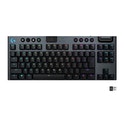 Logitech G G915 TKL Tenkeyless LIGHTSPEED Wireless RGB Mechanical Gaming Keyboard - GL Clicky. Toetsenbord formaat: Tenkeyless/toetsenbord zonder numeriek toetsenblok (80 - 87%). Stijl toetsenbord: Re