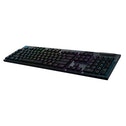 Logitech G G915 LIGHTSPEED Wireless RGB Mechanical Gaming Keyboard – GL Clicky. Toetsenbord formaat: Volledige grootte (100%). Stijl toetsenbord: Recht. Aansluiting: RF-draadloos + Bluetooth, Toetse
