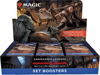 Wizards of The Coast Magic: The Gathering - Commander Legends: Battle for Baldur''s Gate Set-Booster Display englisch, Sammelkarten