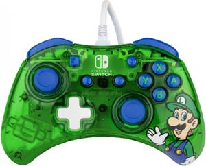 PDP Rock Candy Wired Controller - Luigi Time