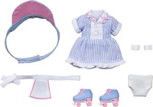 Good Smile Company Original Character Parts for Nendoroid Doll Figures Outfit Set: Diner - Girl (Blue)