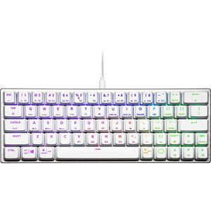 Cooler Master SK620 Mechanisch Gaming Toetsenbord White Edition TTC Low Profile Red QWERTY