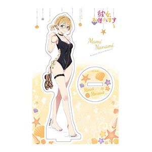 Kadokawa Rent-A-Girlfriend Swimsuit and Girlfriend Acrylic Figure Mami Nanami 14 cm