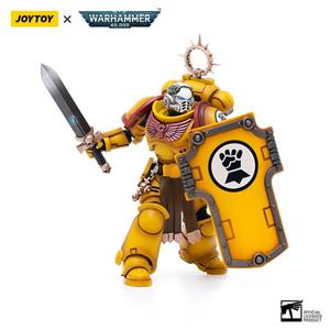 Joy Toy (CN) Warhammer 40k Action Figure 1/18 Imperial Fists Veteran Brother Thracius 12 cm