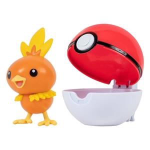 Jazwares Pokémon Clip'n'Go Poké Balls Wave 11 Torchic & Poké Ball