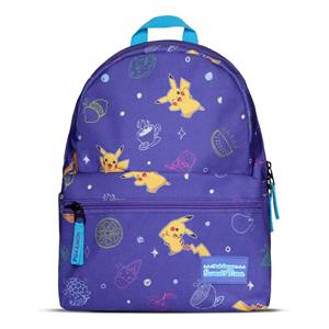 Difuzed Pokémon Backpack Colorful Pikachu