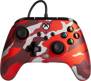PowerA Metal Red Camo Controller für Xbox Series X/S rot camouflage