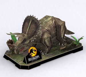 Revell Jurassic World Dominion 3D Puzzle Triceratops