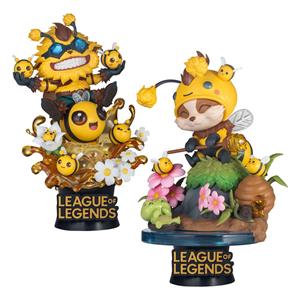 Beast Kingdom Toys League of Legends D-Stage PVC Diorama Set Beemo & BZZZiggs 15 cm