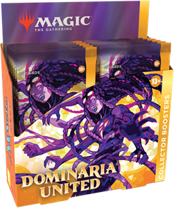 Wizards of The Coast Magic: The Gathering - Dominaria United Sammler Booster Display (12) englisch, Sammelkarten