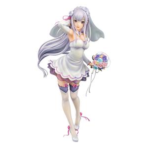 Phat! Re:ZERO -Starting Life in Another World- PVC Statue 1/7 Emilia Wedding Ver. 25 cm