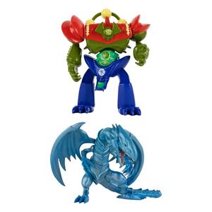 BOTI Yu-Gi-Oh! Action Figure 2-Pack Blue-Eyes White Dragon & Gate Guardian 10 cm