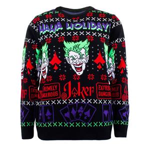 Heroes Inc DC Comics Sweatshirt Christmas Jumper Joker - HaHa Holidays