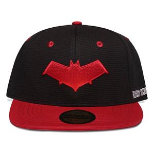 Difuzed DC Comics Red Hood Curved Bill Cap Bat Logo