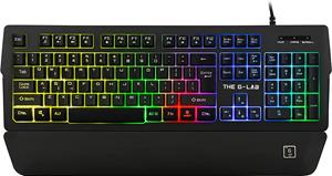 The G-Lab Keyz Palladium Gaming Membrane Keyboard - Illuminated RGB