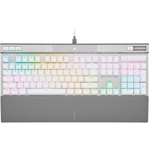 Corsair K70 PRO RGB - OPX - White - US - Gaming Tastaturen - Englisch - US - Weiss