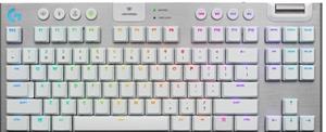 logitechgaming Logitech G915 TKL LIGHTSPEED RGB Tastatur - GL Tactile, weiß, QWERTZ-Layout