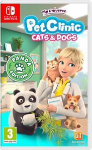 microids My Universe: Cats + Dogs Pet Clinic - Panda Edition - Nintendo Switch - Virtual Pet - PEGI 3