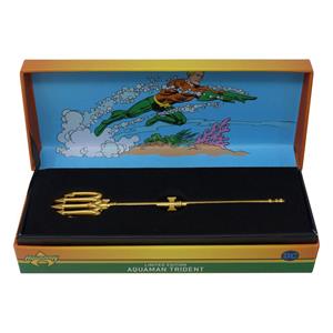 FaNaTtik Aquaman Replica Miniature Trident (gold plated)