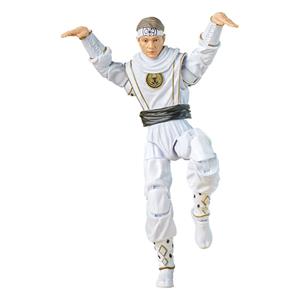 Hasbro Power Rangers x Cobra Kai Ligtning Collection Action Figure Morphed Daniel LaRusso White Crane Ranger 15 cm