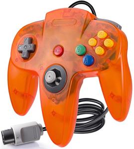 Teknogame Nintendo 64 Controller Fire Orange ()