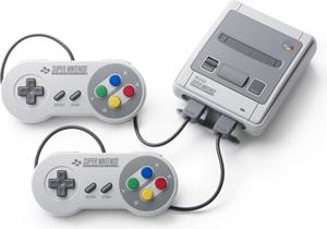 Nintendo Classic Mini: Super  Entertainment System [incl. 2 controllers] grijs - refurbished
