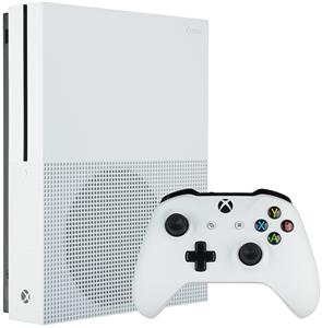 Microsoft Xbox One S 1TB [incl. draadloze controller] wit - refurbished