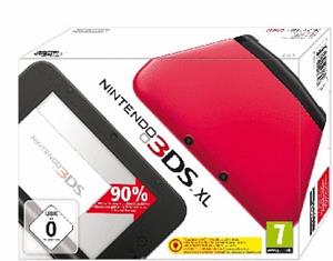 Nintendo 3DS XL [incl. 4GB geheugenkaart] roodzwart - refurbished
