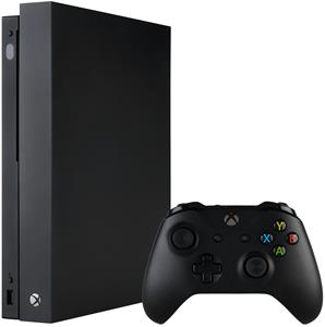 Microsoft Xbox One X 1TB [incl. draadloze controller] zwart - refurbished