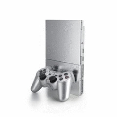 Sony PlayStation 2 slim [incl. Controller] zilver - refurbished