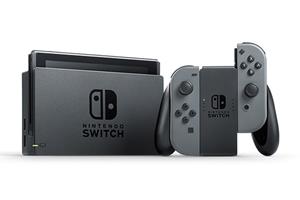 Nintendo Switch 32GB [incl. controller grijs] zwart - refurbished