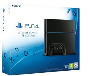 Sony PlayStation 4 1 TB [Ultimate Player Edition incl. draadloze controller] mat zwart - refurbished