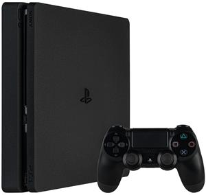 Sony PlayStation 4 slim 1 TB [incl. draadloze controller] zwart - refurbished