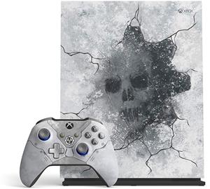 Microsoft Xbox One X 1TB [Gears 5 Limited Edition inkl. Kait Diaz Wireless Controller, ohne Spiel] grau - refurbished